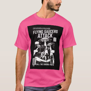 Camiseta Ataque Ufo Chame Poetas Enigma