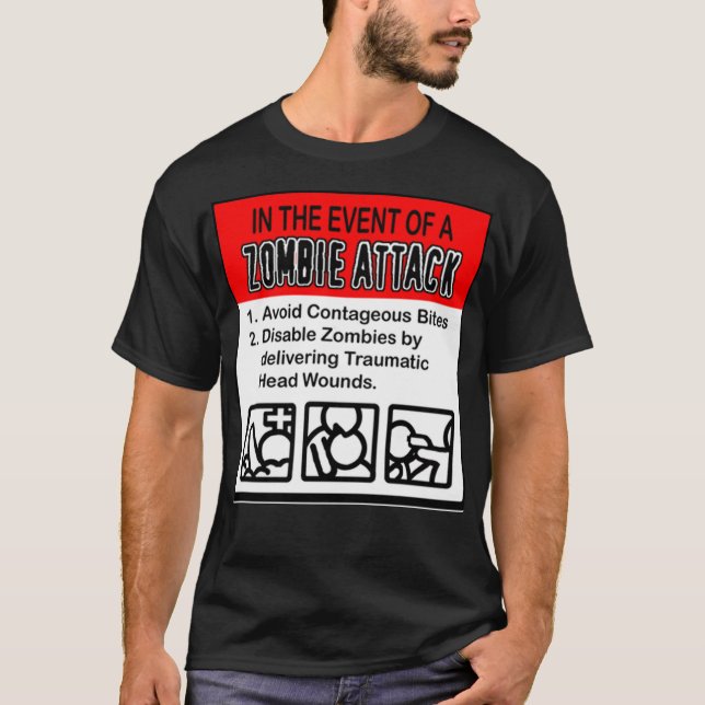 CAMISETA ATAQUE ZOMBIE! (Frente)