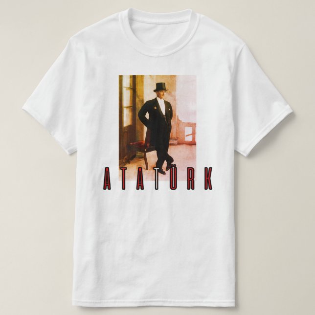 Camiseta Atatürk (Frente do Design)