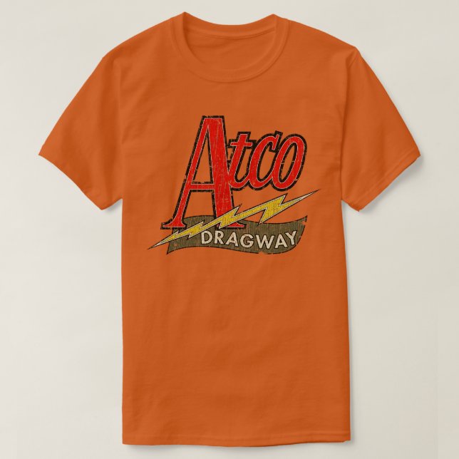 Camiseta Atco Dragway 1960 (Frente do Design)