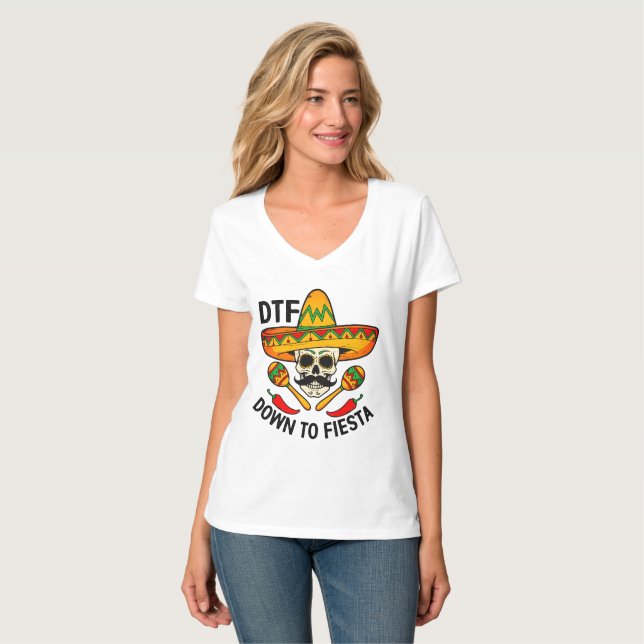 Camiseta Até a Festa (Frente Completa)
