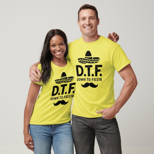 Camiseta Até a Fiesta Cinco De Mayo  (Unissex)
