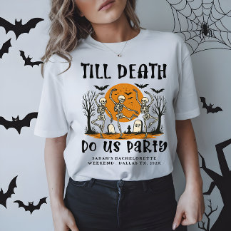 Camiseta Até a morte do Halloween do Festa-nos