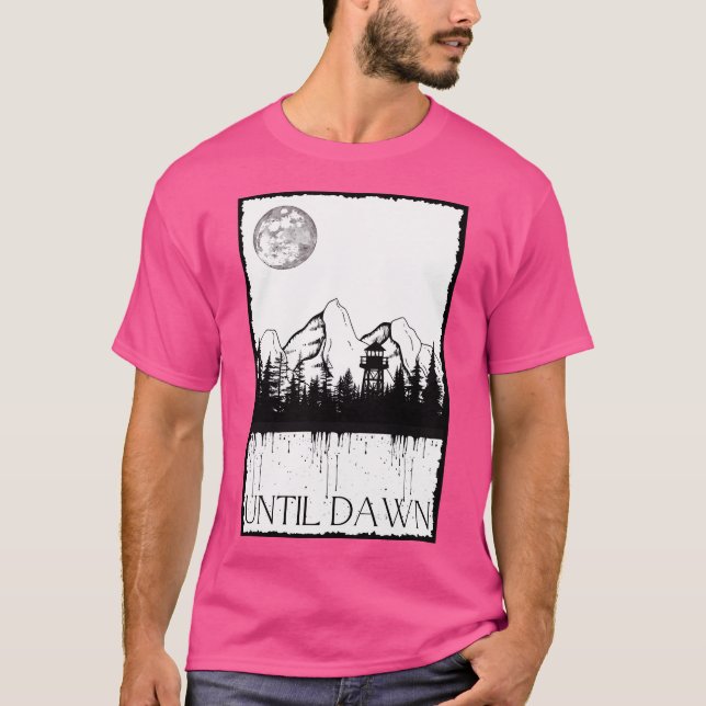 Camiseta Até Dawn Blackwood Pines Montanhas (Frente)