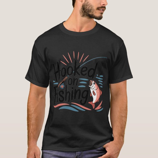 Camiseta Até Jesus Tinha uma História de Peixe - Pesca Dive (Frente)