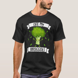 Camiseta Ate My Broccoli Vegetarian Broccoli Vegan