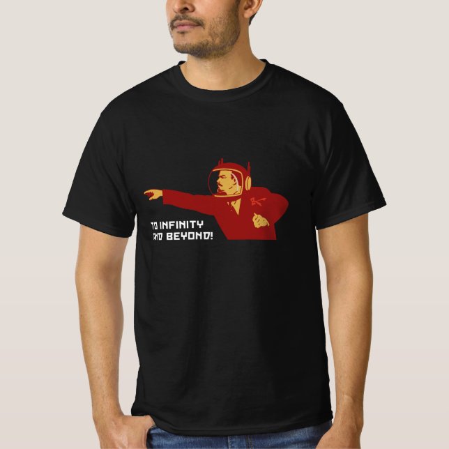 Camiseta Até o infinito e além (Frente)