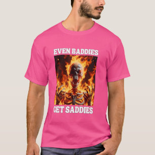 Camiseta Até Os Morcegos Têm Duros Engraçados E Engraçados