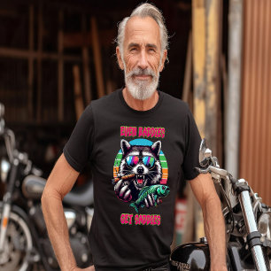 Camiseta Até Os Morcegos Têm Uma Corrida Com Um Peixe