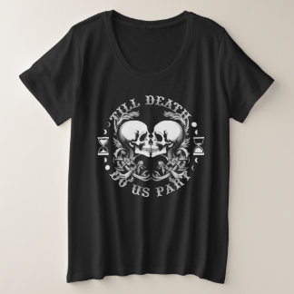Camiseta Até que a morte nos faça parte - Camisa-T de taman