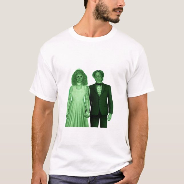 Camiseta Até que a morte nos faça parte do clássico Design (Frente)