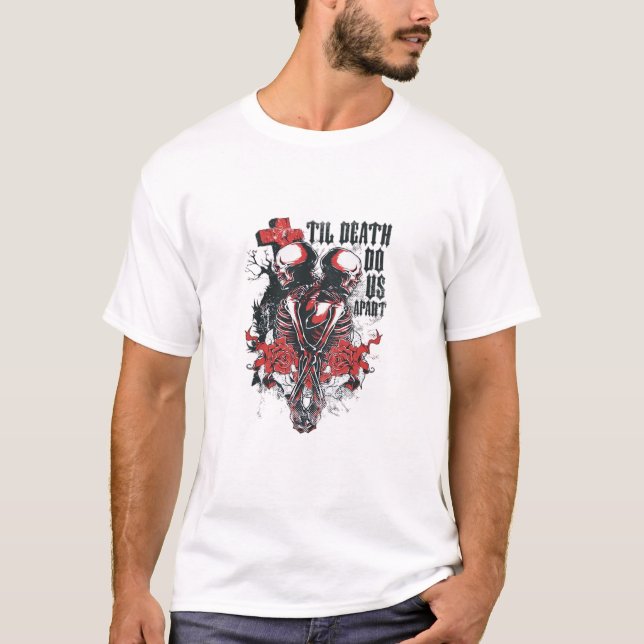 Camiseta Até que a morte nos separe do clássico (Frente)