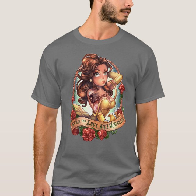Camiseta Até que a Última Pétala Cai Oversized (Frente)