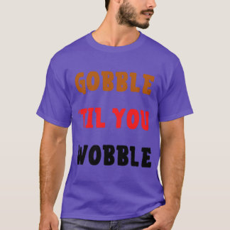 Camiseta até você cambalear