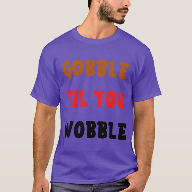 Camiseta até você cambalear (Frente)