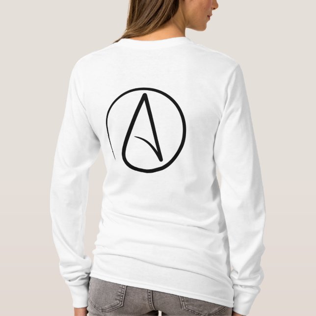 Camiseta Ateísmo (Verso)