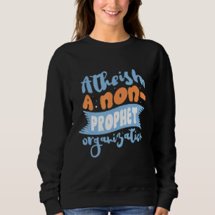Camiseta Ateísmo A Organização Não Profeta Ateu Agnóstico