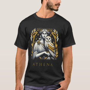 Camiseta Atena Deusa da Sabedoria e da Guerra 