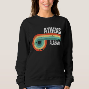Camiseta Atenas Cidade Alabama Estado Antigo Retro Lembranç