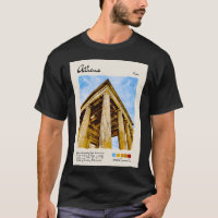 Atenas Vintage Watercolor Viagem
