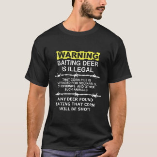 Camiseta Atenção A Caça Ilegal É Caçadores Ilegais