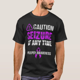 Camiseta Atenção à Epilepsia Convulsões Guerreiras Epilépti