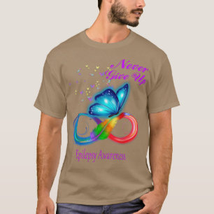 Camiseta Atenção à Epilepsia das Borboletas