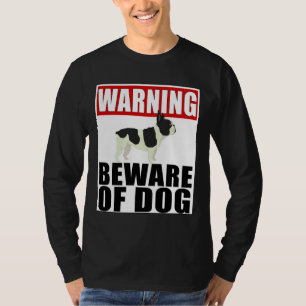 Camiseta Atenção A Um Bulldog Francês: Cuidado Com O Pau En