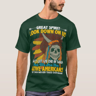 Camiseta Atenção ao Espírito do Excelente de Citação Americ