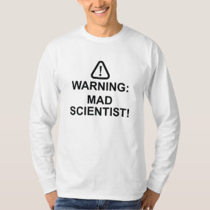 Camiseta Atenção ao Mad Scientist
