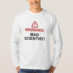 Camiseta Atenção ao Mad Scientist