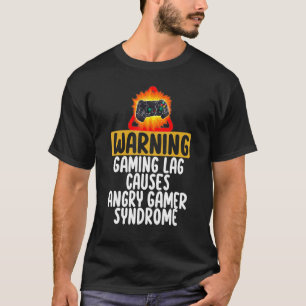 Camiseta Atenção: Atraso no jogo causa irritação no jogo
