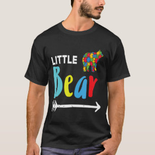 Camiseta Atenção Autista Pequeno Urso