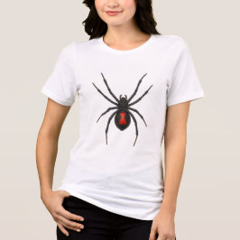 Camiseta Atenção da Viúva: Aranha-Viúva Negra