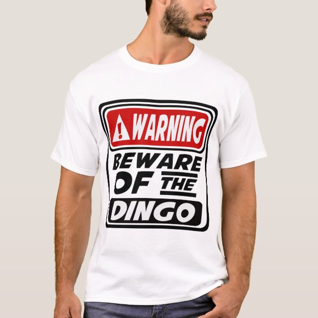 CAMISETA ATENÇÃO DO DINGO (Frente)
