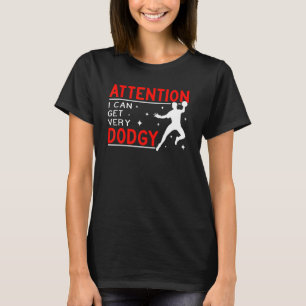 Camiseta Atenção, eu posso ter homens do Ball Sport Gaga Ba