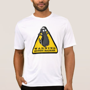 Camiseta Atenção, HONEY BADGER!