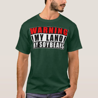 Camiseta Atenção Minha Terra Meu Farmador De Soja Citações 
