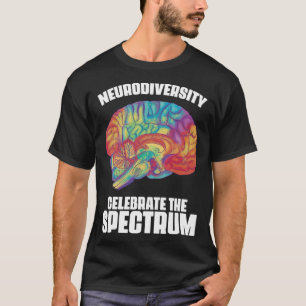 Camiseta Atenção Perturbação do Déficit Hiperatividade Neut