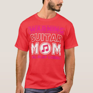 Camiseta Atenção, Violão, Mamãe Vai Tocar Loucamente, Músic