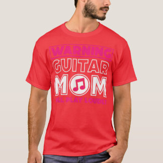 Camiseta Atenção, Violão, Mamãe Vai Tocar Loucamente, Músic