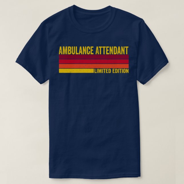 Camiseta Atendedor de Ambulância (Frente do Design)