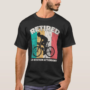 Camiseta Atendedor de Estação de Gás Aposentada em Reforma