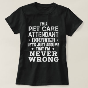 Camiseta Atendedor de Pet Care
