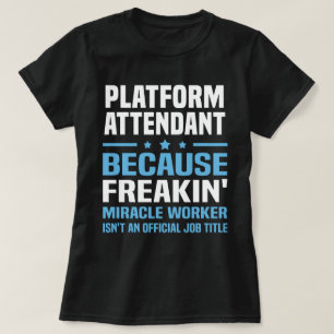 Camiseta Atendedor de plataforma