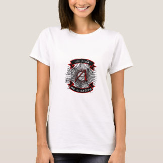 Camiseta Ateu nenhuns deuses, nenhum mestrado
