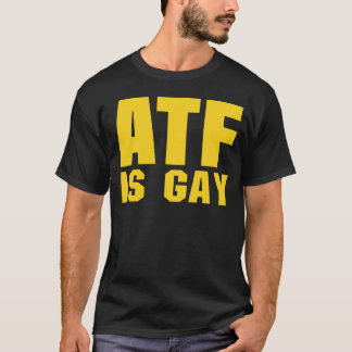 Camiseta atf, atf é gay