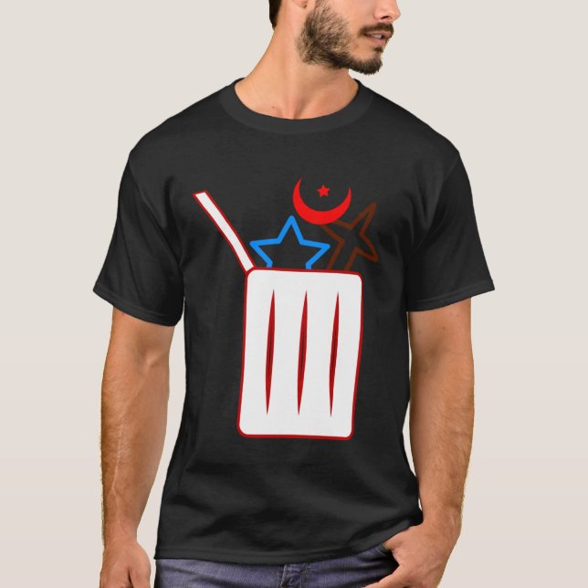 Camiseta Atheis Religion is Garbage Unbelievable Atheismus (Frente)