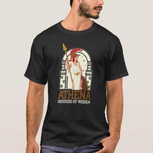 Camiseta Athena Deusa da Sabedoria Deusa Grega Mitologia Gr