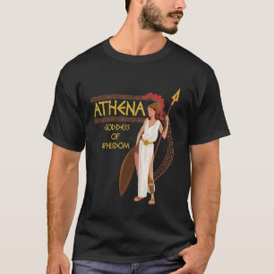 Camiseta Athena Deusa da Sabedoria Olimpianos Grego Antigo
